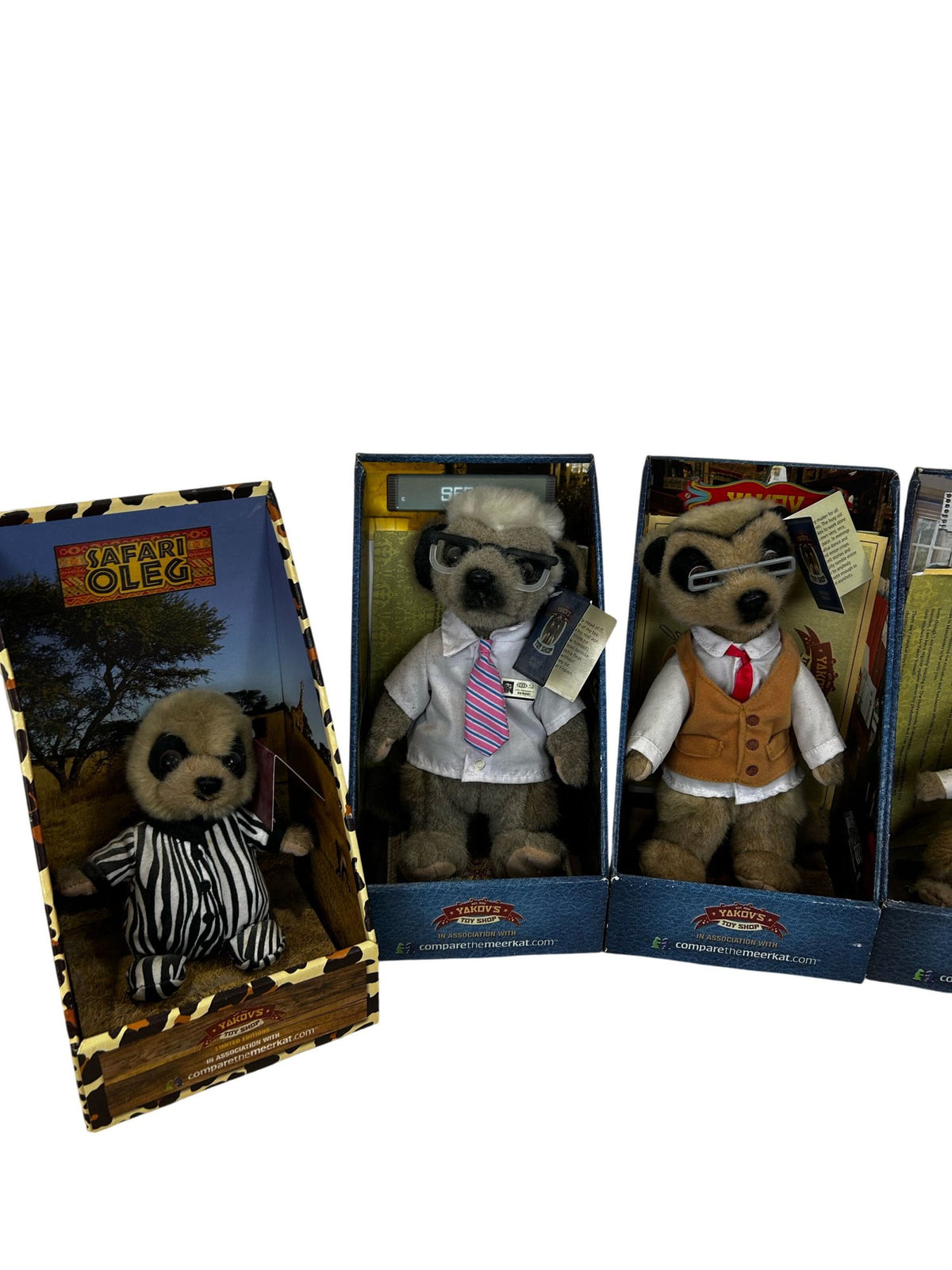 Compare the Market Meerkat Toy Collection (Pre-Loved)
