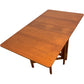Mid Century Drop Leaf Table Solid Wood Extendable (Pre-Loved)