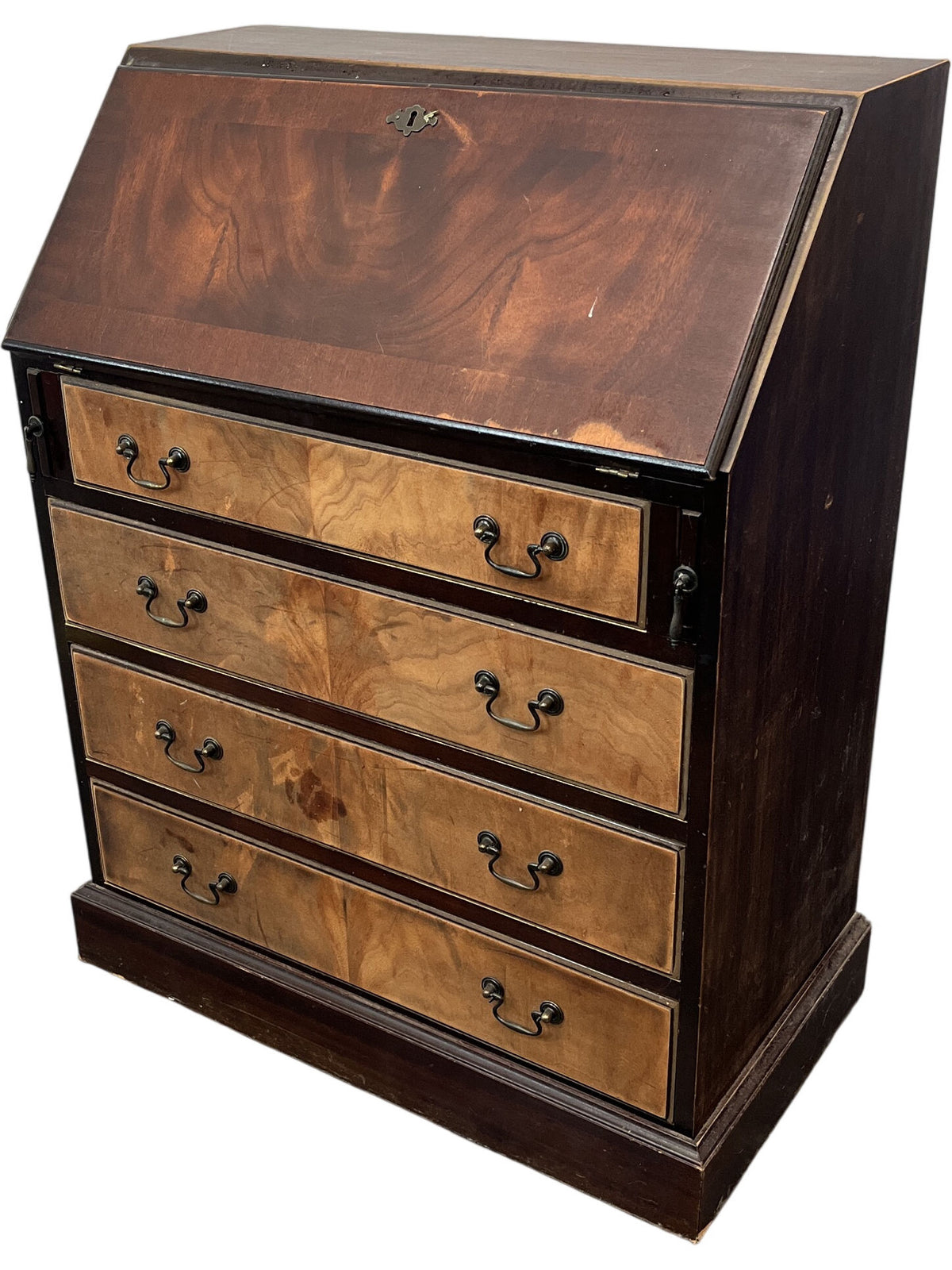 Antique Victorian Wooden Writing Desk with Drawers (Pre-Loved)