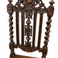 Antique Wooden Baroque Style Chair with Cane Seat (Pre-Loved)
