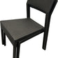 Pair of Black Rattan Effect Garden Chairs (Pre-Loved)