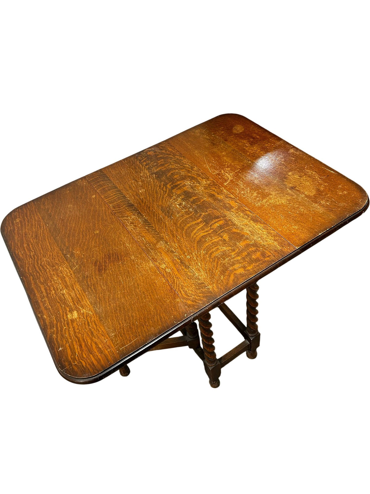 Antique Wooden Drop Leaf Dining Table (Pre-Loved)