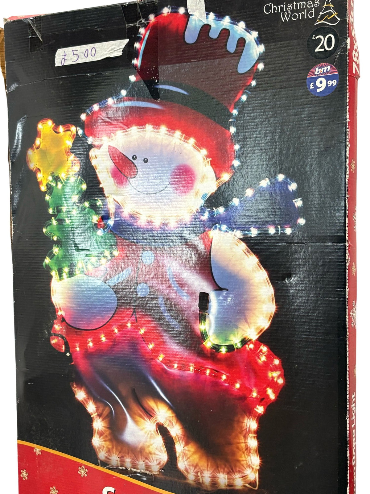 Christmas World Snowman Rope Light (Pre-Loved)