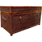 Large Wicker Storage Chest Rattan Trunk Basket with Handles 90cm (Pre-Loved)