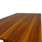 Foldable Drop Leaf Dining Table Rectangular Brown Wood Finish (Pre-Loved)