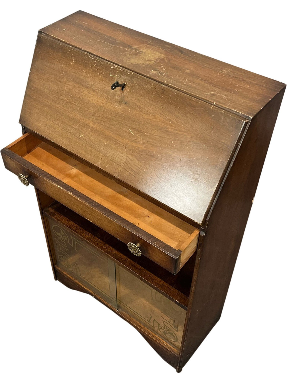 Antique Vintage Bureau Wood Desk (Pre-Loved)