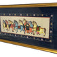 Horses Painting Gold Frame Decoration (Pre-Loved)