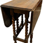 Antique Wooden Drop Leaf Dining Table (Pre-Loved)