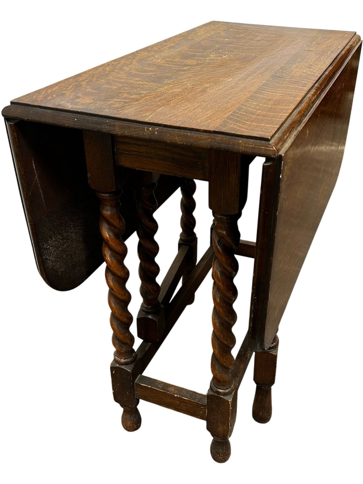 Antique Wooden Drop Leaf Dining Table (Pre-Loved)