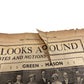 Vintage Antique Oldham Chronicle Bound 1938 Newspaper Collection (Pre-Loved)