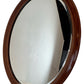 Oval Wooden Framed Mirror 50.5cm x 68cm (Pre-Loved)