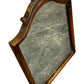 Vintage Style Wooden Dressing Table Mirror Shell Crest 36cm (Pre-Loved)