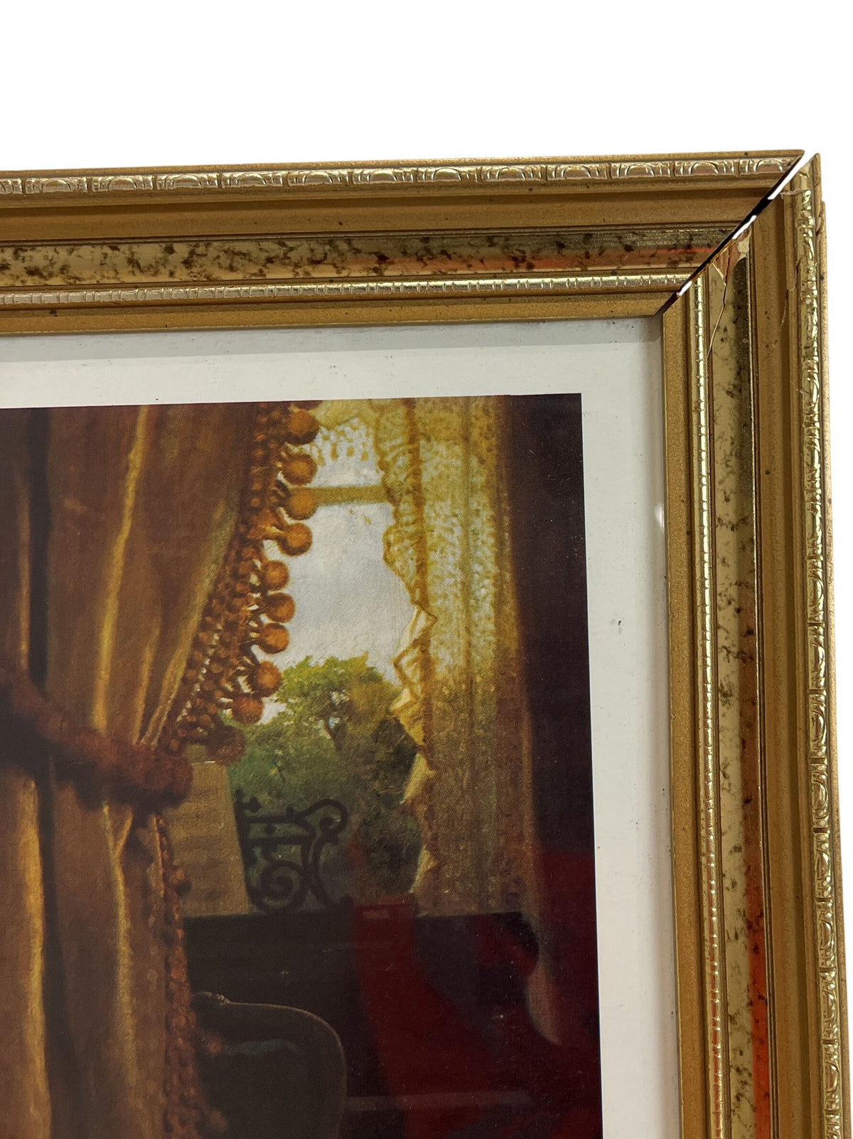 Vintage A Special Pleader Framed Art Print Antique Style (Pre-Loved)