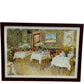 Vincent van Gogh Restaurant Interior Framed Art Print Wall Decor (Pre-Loved)