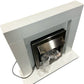 Helios Fire 1038 Electric Fireplace Suite White Surround (Pre-Loved)