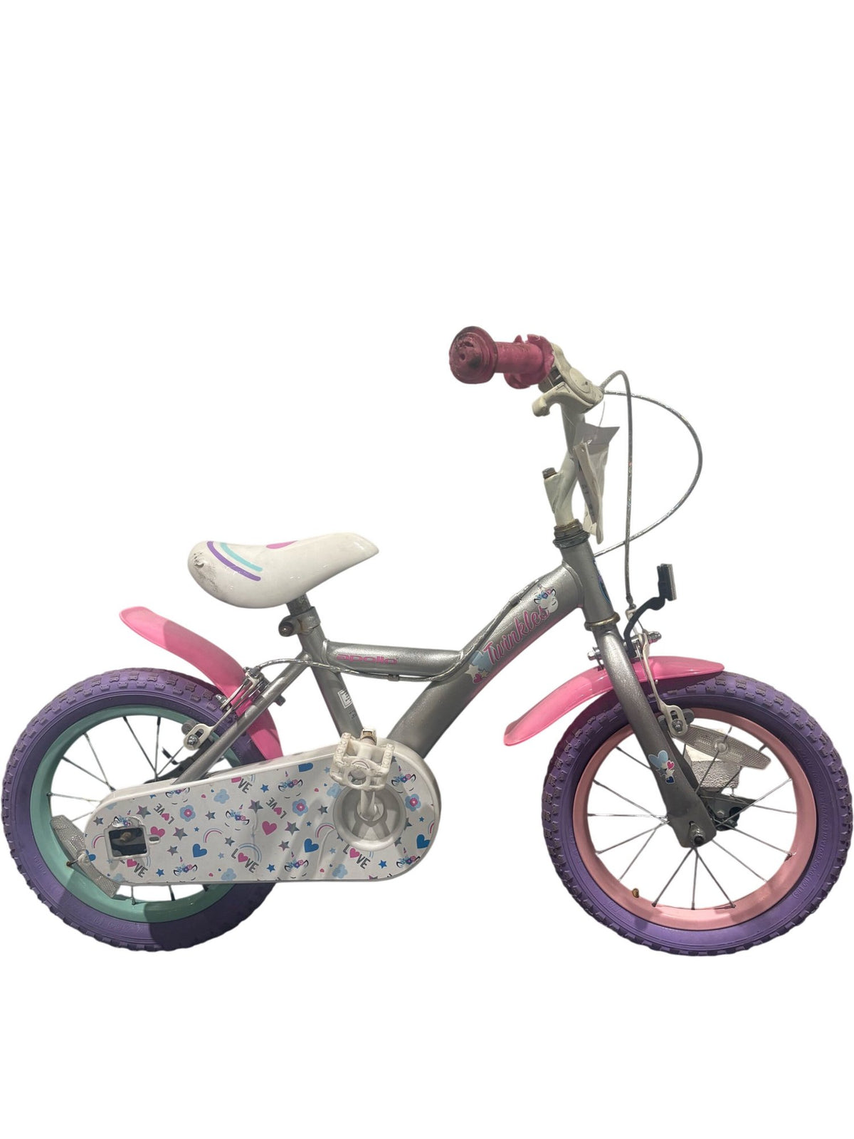 Serviced Twinkles Kids Bicycle 14 Inch (Pre-Loved)