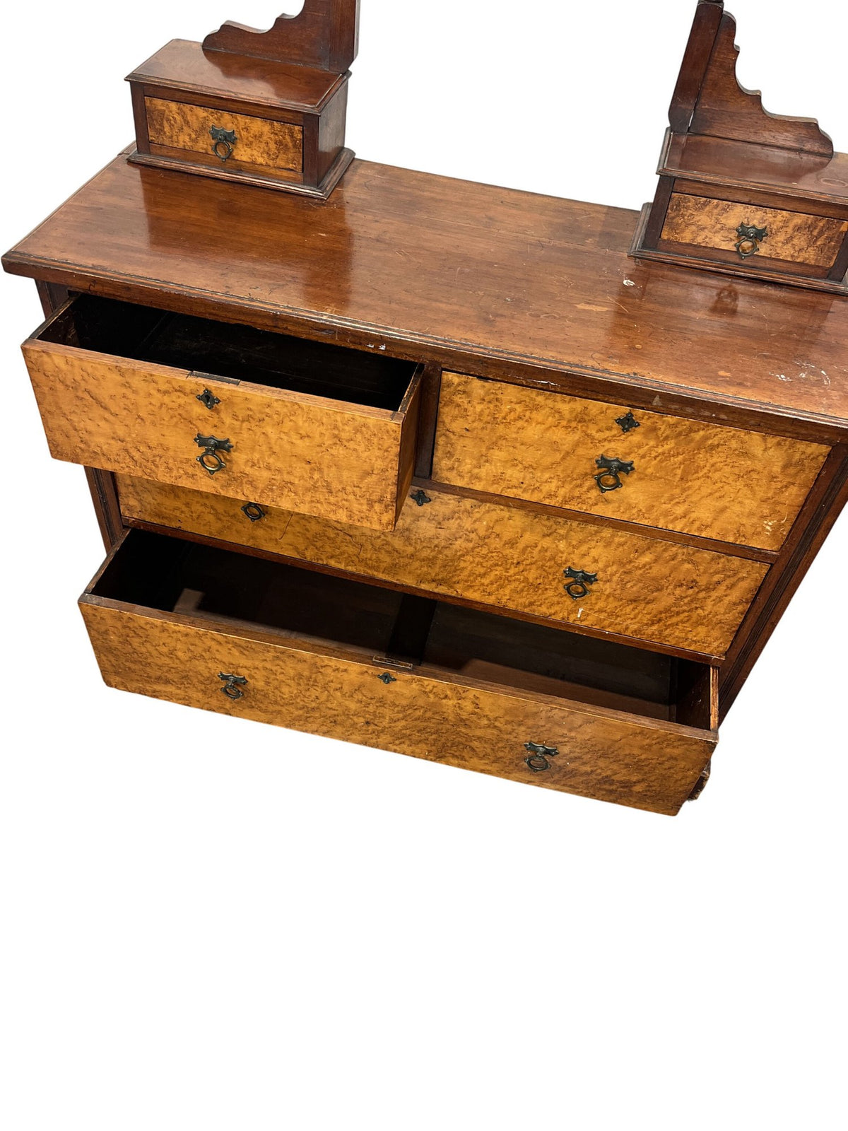 Antique Wooden Dresser Vanity Mirror (Pre-Loved)