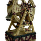 Fun of the Fair Ferris Wheel Fairground Figurine Floral Ornament 25cm(Pre-Loved)