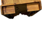 Vintage Wooden Nightstand Two Drawers Pine (Pre-Loved)