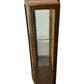 Vintage Bowfront Walnut Display Cabinet (Pre-Loved)