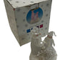 Frosted Snowman Colour Changing LED Christmas Tabletop Decoration (Pre-Loved)