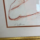 David Fisher Fine Art Sketch Drawings Framed Artwork (Pre-Loved)