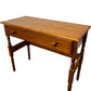 Vintage Pine Style Console Table with Drawer & Turned Legs 90cm (Pre-Loved)
