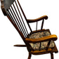 Vintage Wooden Rocking Chair with Floral Cushion (Pre-Loved)
