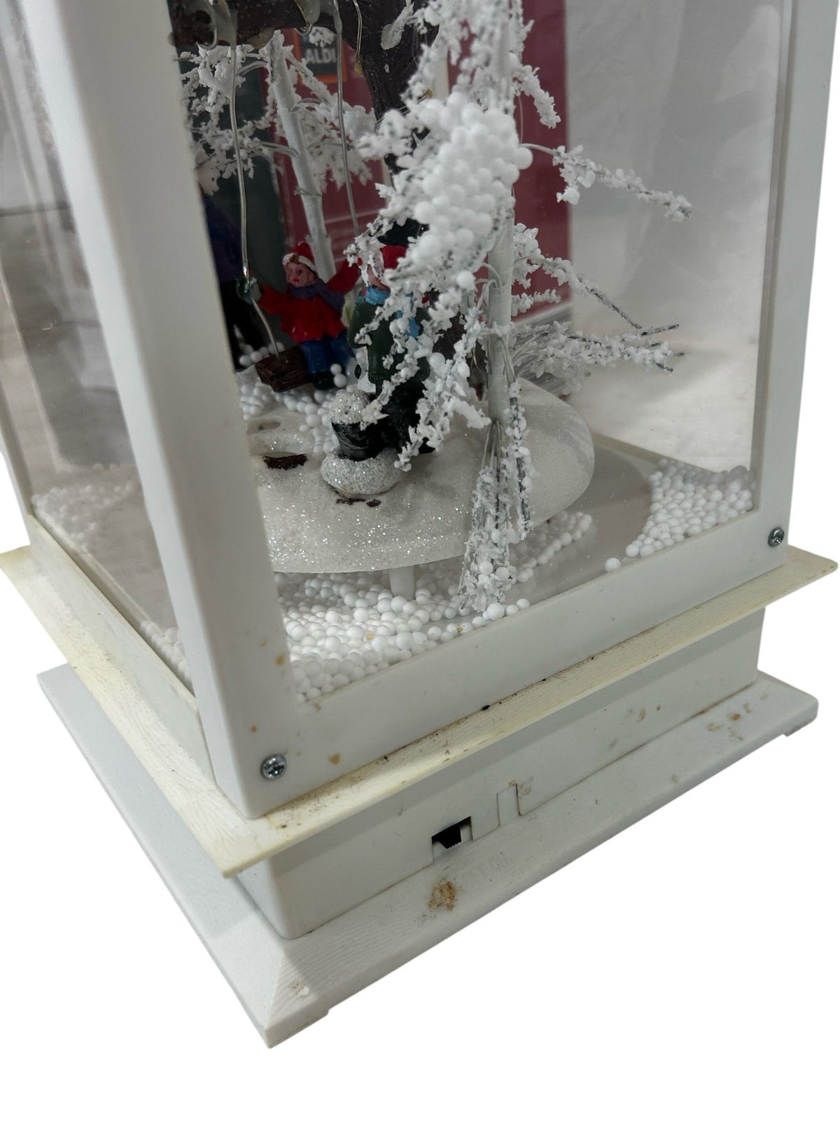 Perfect Christmas Musical Snowing Lantern Sound Activated 40cm (Pre-Loved)