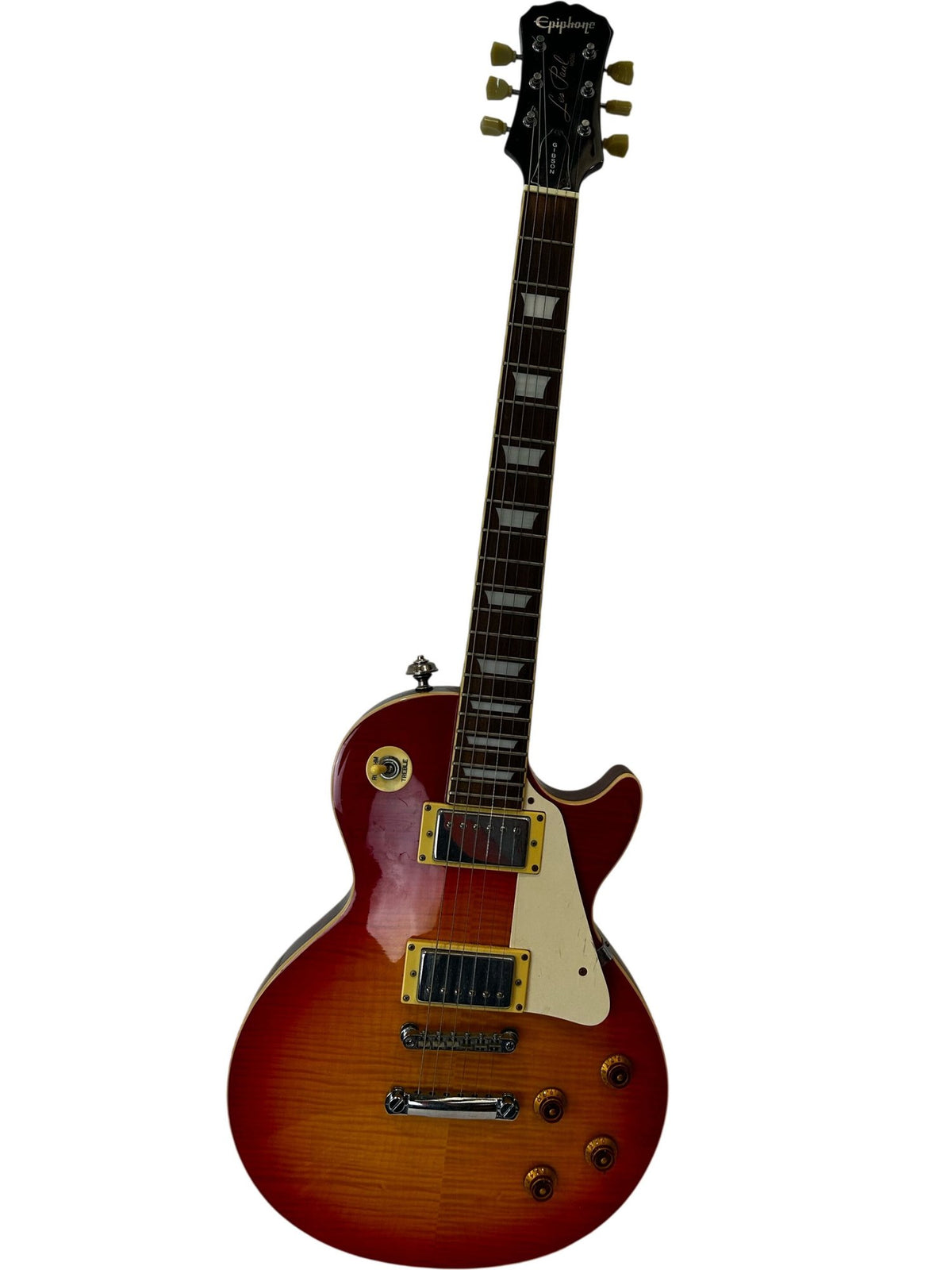 Epiphone Les Paul Standard Cherry Sunburst Electric Guitar (Pre-Loved)