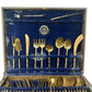 Artisan Bronze Bamboo Flatware Set (Pre-Loved)