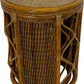 Vintage Rattan Bamboo Woven Round Nesting Side Tables (Pre-Loved)