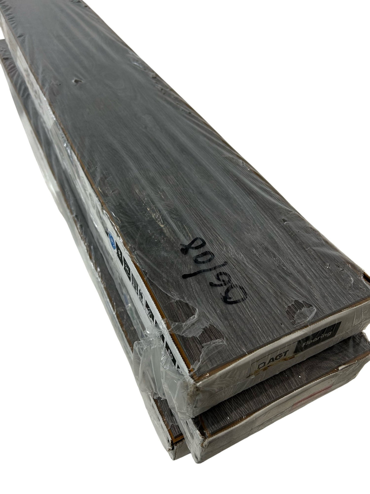 AGT Effect Grey 8mm Laminate Click Flooring 3 Packs Approx 5.49m² (Pre-Loved)