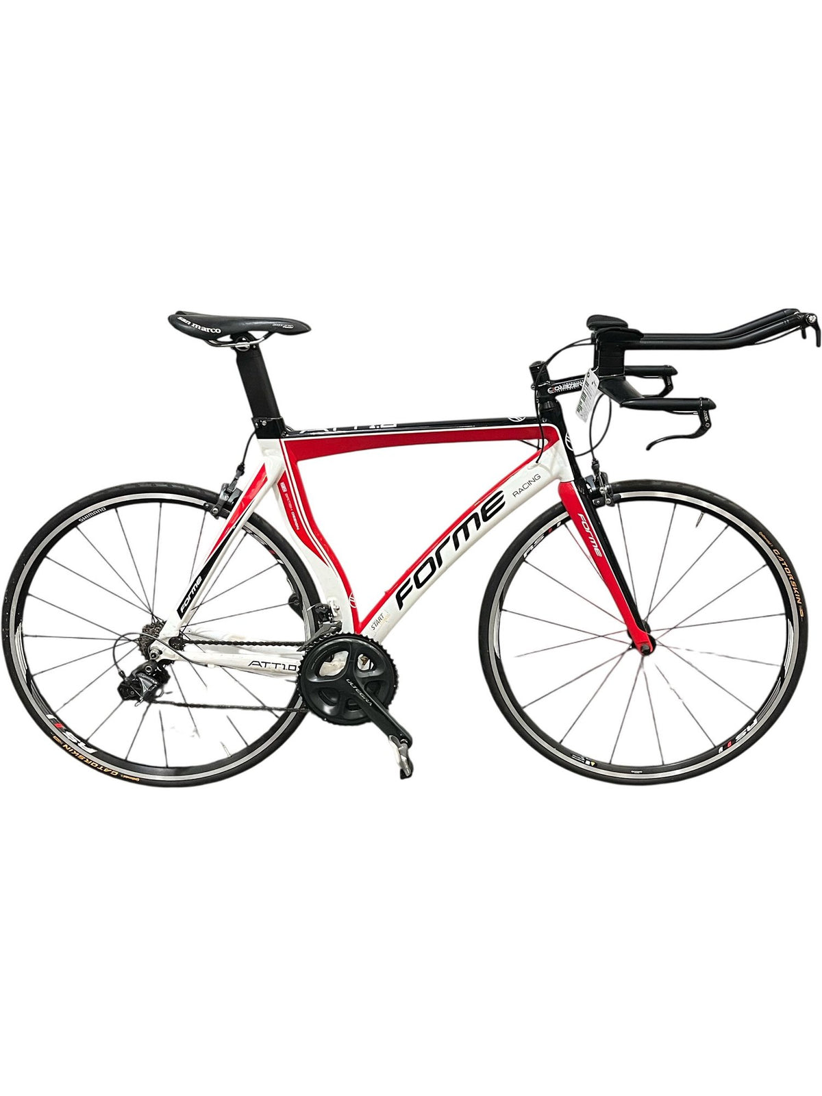 Serviced Forme ATT1.0 White Red 700c Road Bike (Pre-Loved)