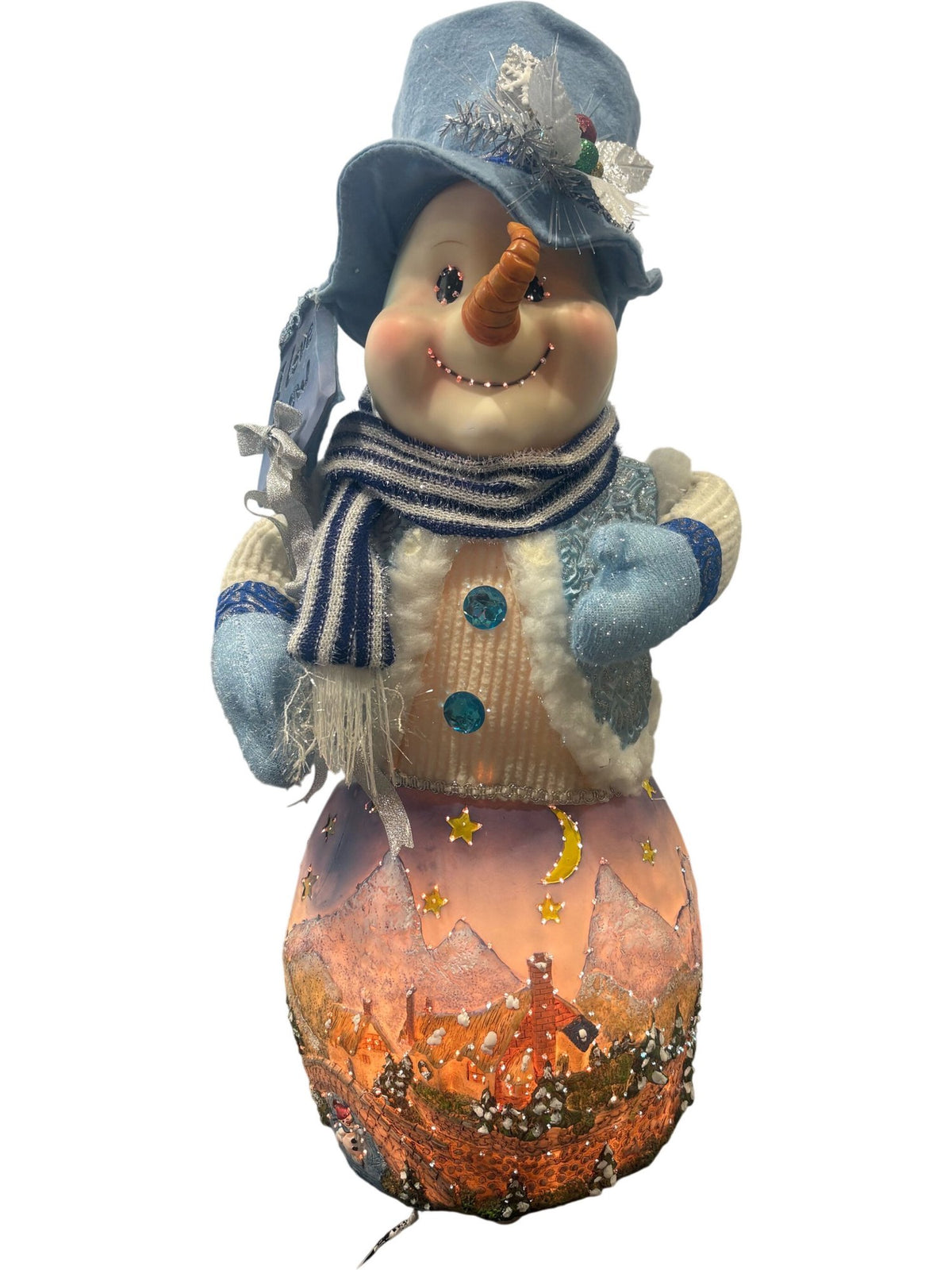 Fibre Optic Snowman 24 Inch (Unused)