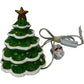 Ceramic Light-Up Christmas Tree with Multicolour Lights & Star 21cm (Pre-Loved)