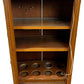 Vintage Style Fold Out Bar Cabinet Cocktail Drinks Storage Glass Inset(PreLoved)