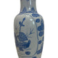 Chinese Blue White Vase Floral Pattern (Pre-Loved)