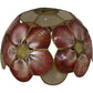 Vintage Seashell Floral Lampshade Stained Glass Style (Pre-Loved)