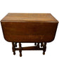 Antique Wooden Drop Leaf Dining Table (Pre-Loved)