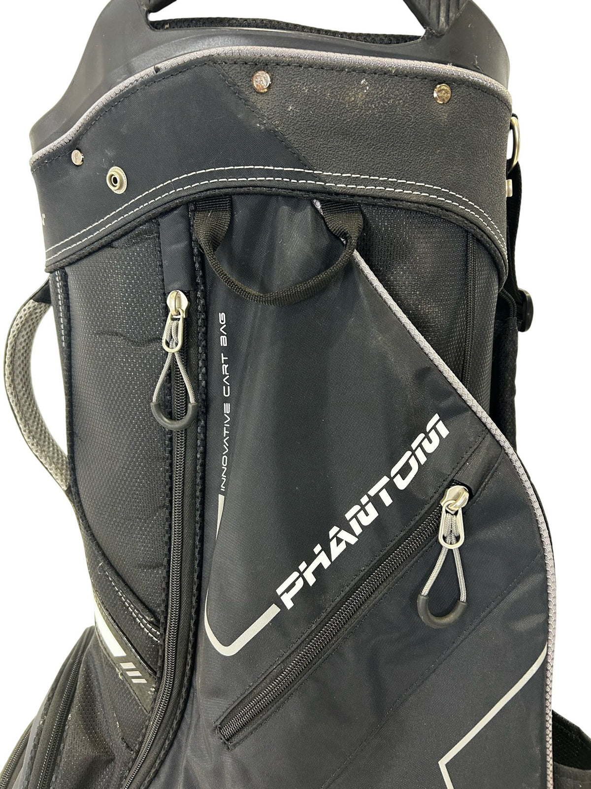 Sun Mountain Phantom 14-Way Golf Cart Bag Black Trolley (Pre-Loved)
