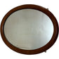 Vintage Wooden Oval Retro Mirror (Pre-Loved)