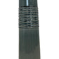Ribbed Teal Ceramic Vase Gloss Textured Decorative Homeware (Pre-Loved)