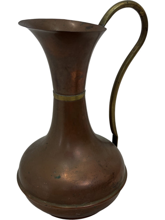 Vintage Antique Copper Pitcher Jug Decorative Homeware (Pre-Loved)