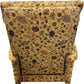 Floral Manual Recliner Armchair High Back with Footrest (Pre-Loved)