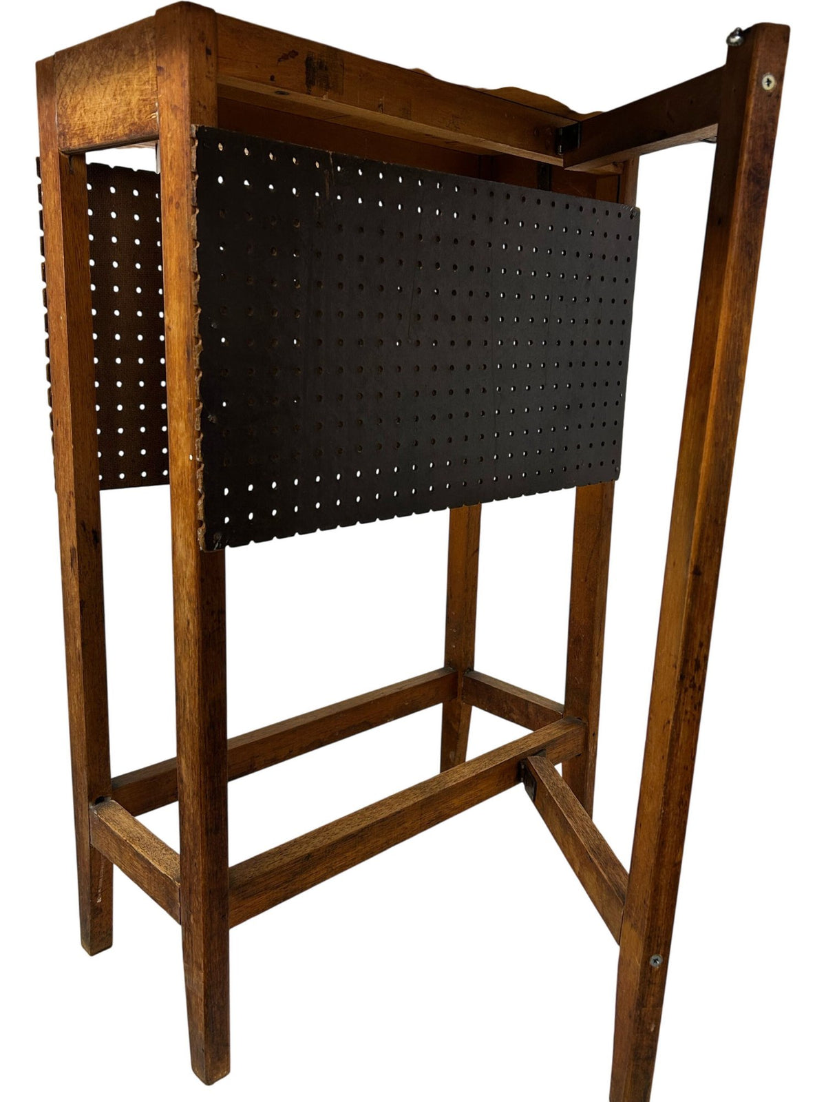 Drop Leaf Dining Table Foldable Compact Brown Wooden Table (Pre-Loved)