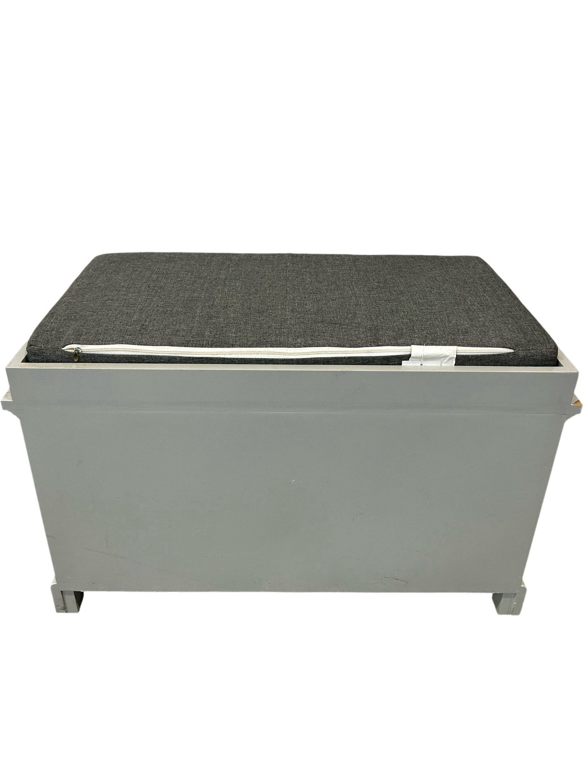 Storage Bench with Cushion and Wicker Baskets (Pre-Loved)