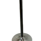 Round Glass Bar Table with Chrome Pedestal Base 60cm (Pre-Loved)
