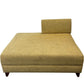 Mid Century Style Mustard Fabric Chaise Lounge Armless Daybed (Pre-Loved)