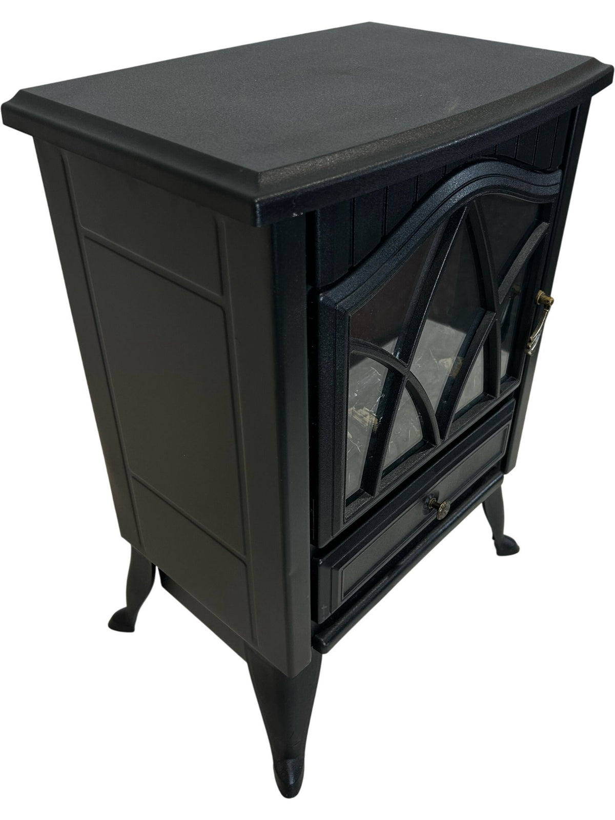 Blaupunkt 359793 1850W Log Effect Electric Stove Heater Black (Pre-Loved)